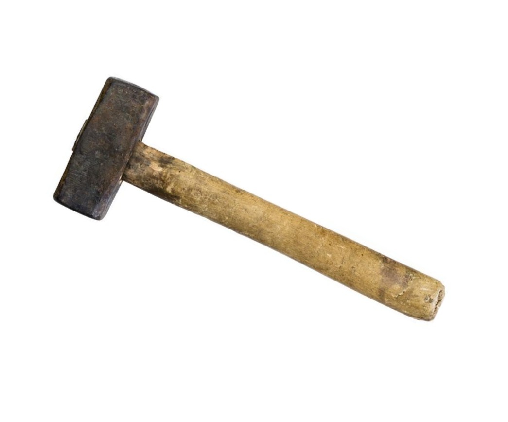 木柄锻打石工锤 方头铁锤子 八角锤 石工锤 羊角锤-阿里巴巴