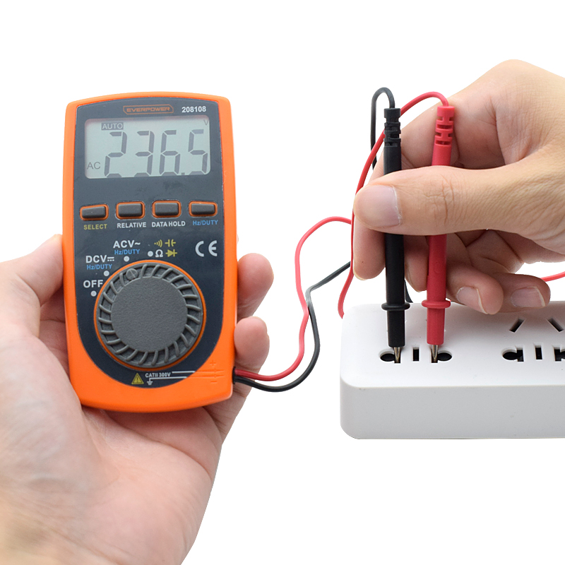 20多的万用表能与百元万用表对比吗